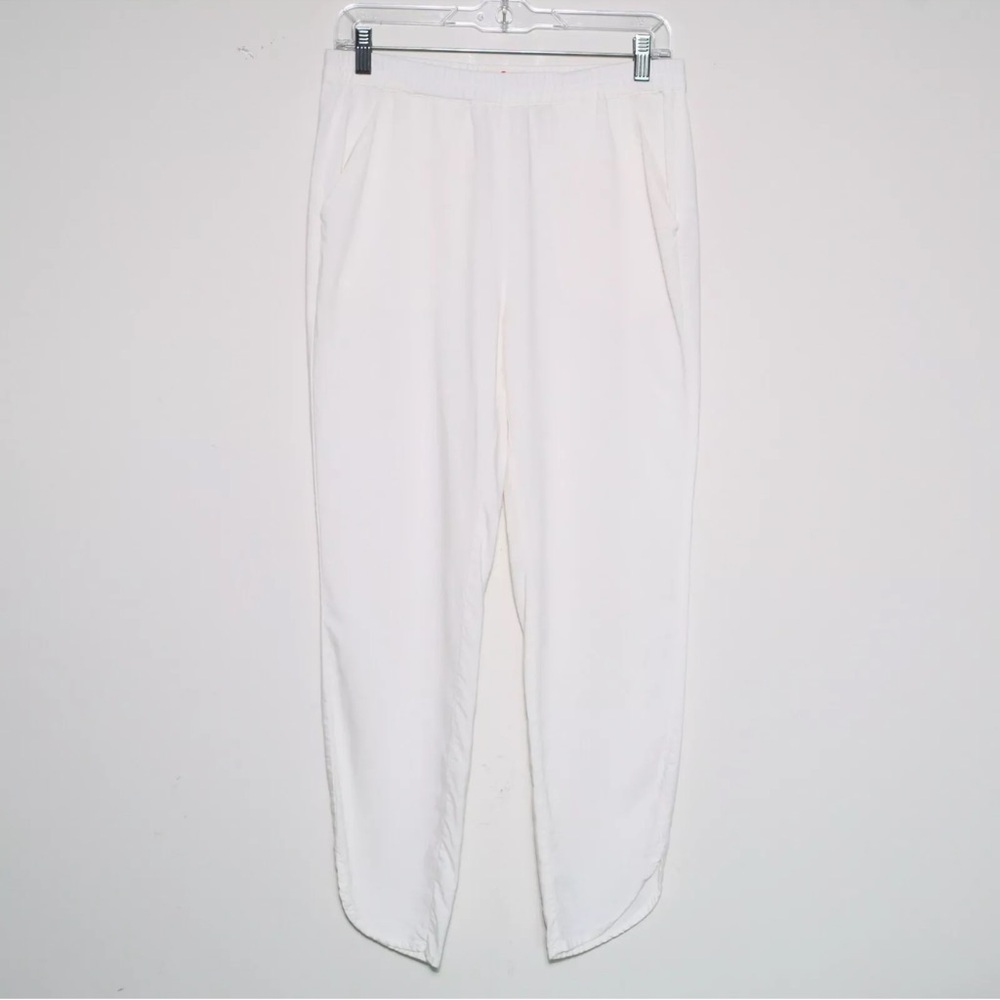 $98 MARINE LAYER Cream White Allison Lightweight Pants w/ Pockets Women's Small